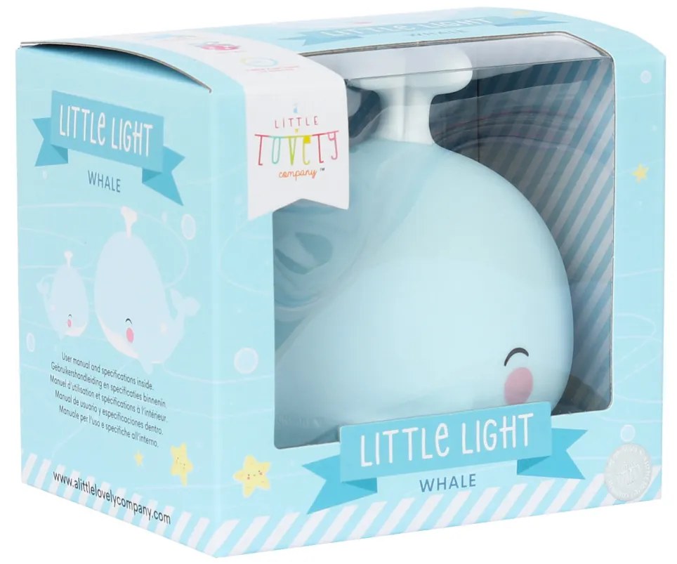 A Little Lovely Company - malé nočné svetlo – veľryba