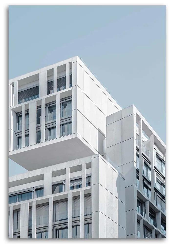Gario Obraz na plátne Biela moderná budova - Nikita Abakumov Rozmery: 40 x 60 cm