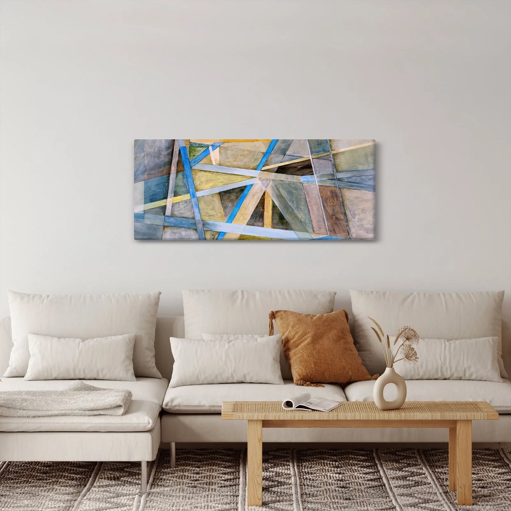 Obraz - Abstrakcia (120x50 cm)