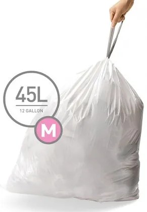 Vrecká do odpadkového koša 45 l Simplehuman zaťahovacie 20 ks SHCW0173