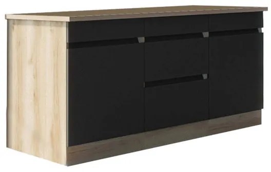 Kuchynská protilinka Trixy antracit 150 cm