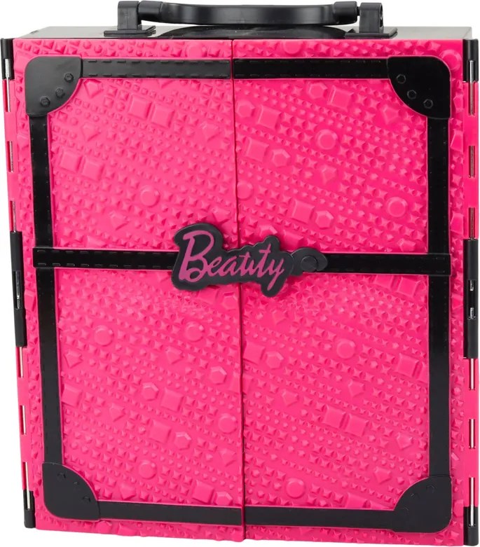 LEAN Toys Ružová bábika Šatníková súprava Šaty Topánky Príslušenstvo