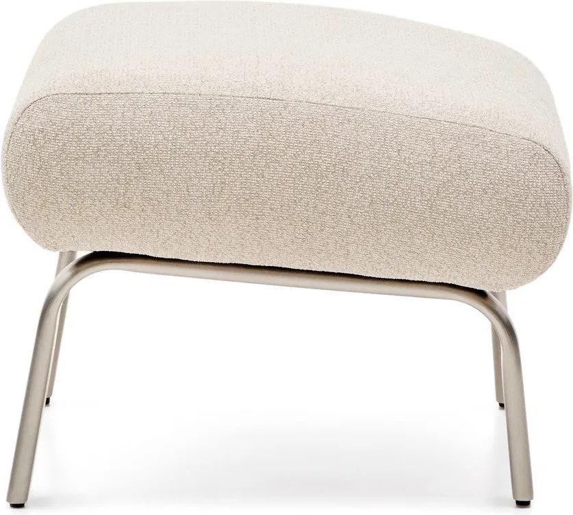 Béžová ženilková podnožka Amsen – Kave Home