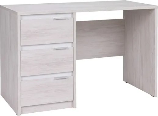 GB Písací stôl VERDE Farba: dub biely/biela