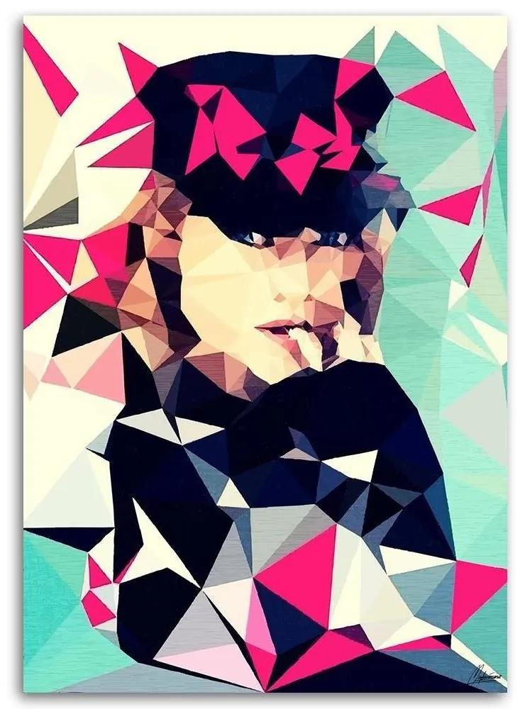 Gario Obraz na plátne Geometrický portrét ženy - Cantu Rozmery: 40 x 60 cm