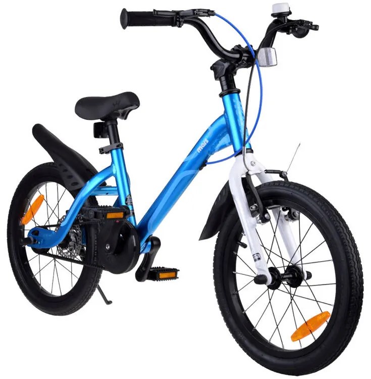 Detský bicykel 16" Mars RoyalBaby RB16-26 - modrý
