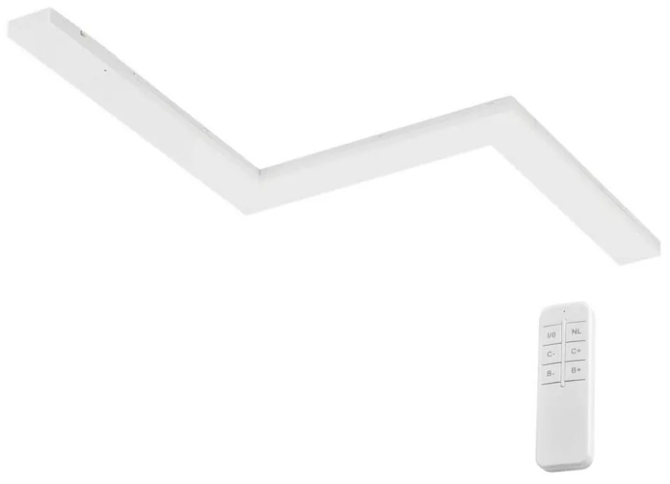 Wofi Wofi 11277 - LED RGBW Stmievateľné stropné svietidlo FOURLIGHTS LED/30W/230V + DO W3259