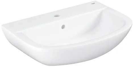 Grohe Bau Ceramic umývadlo 60,9x44,2 cm alpská biela otvor pre batériu uprostred 39421000 G39421000