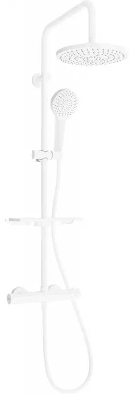 Mexen KT05 sprchový set s termostatickou batériou Kai, biela 771500593-20