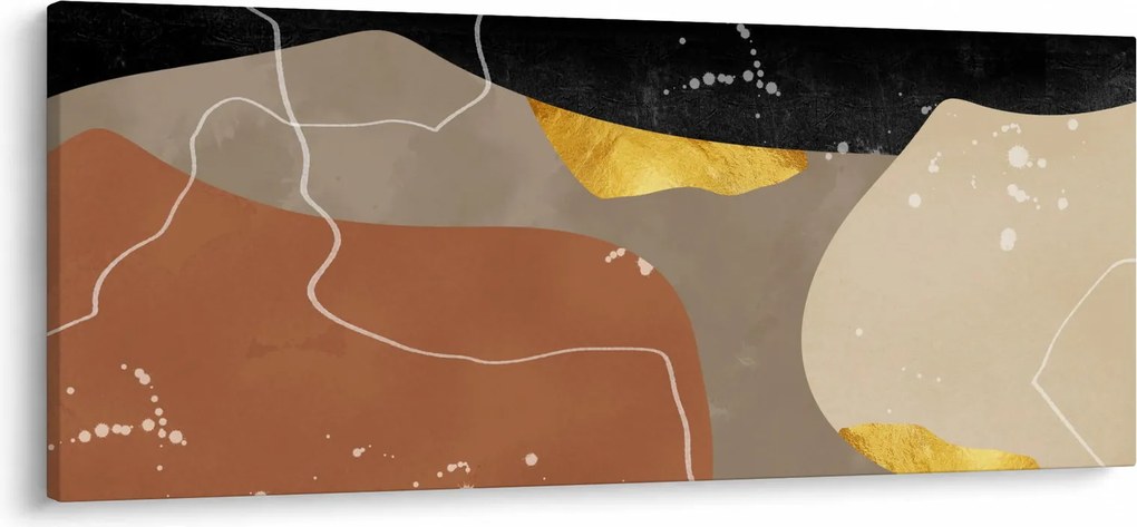 Obraz - Abstrakcia (120x50 cm)