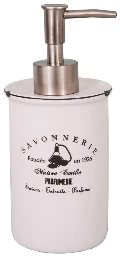 Biely kameninový dávkovač mydla 400 ml Savonnerie - Antic Line
