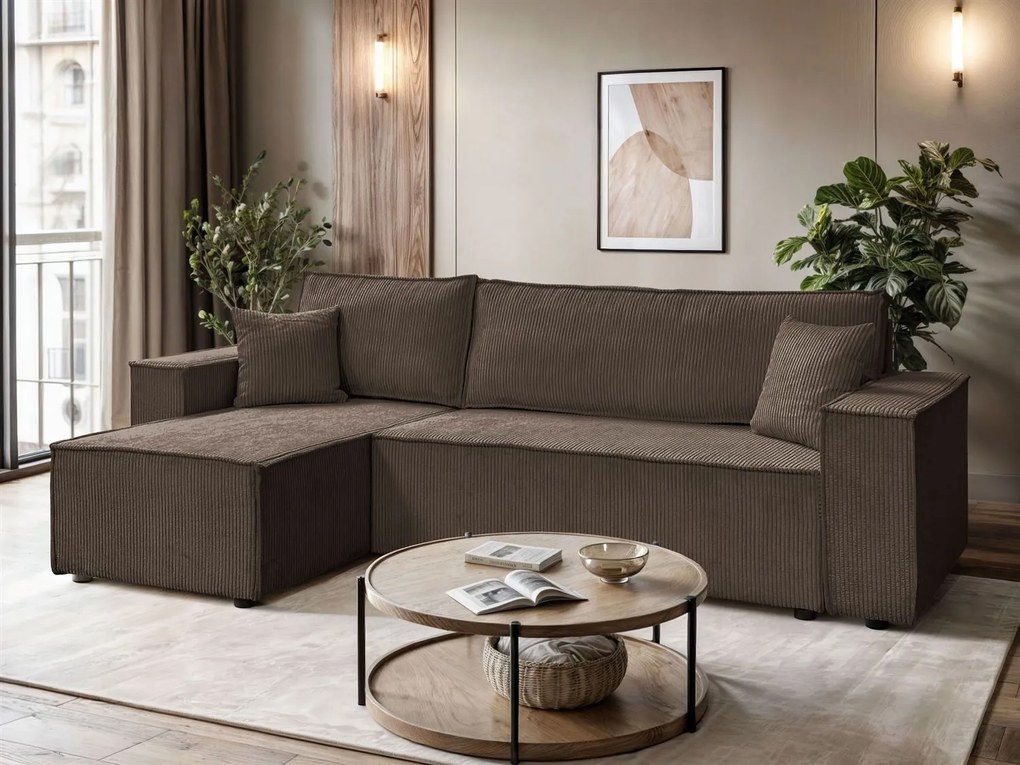 ROHOVÁ SEDAČKA TERRY 247 x 143 cm POSO 06