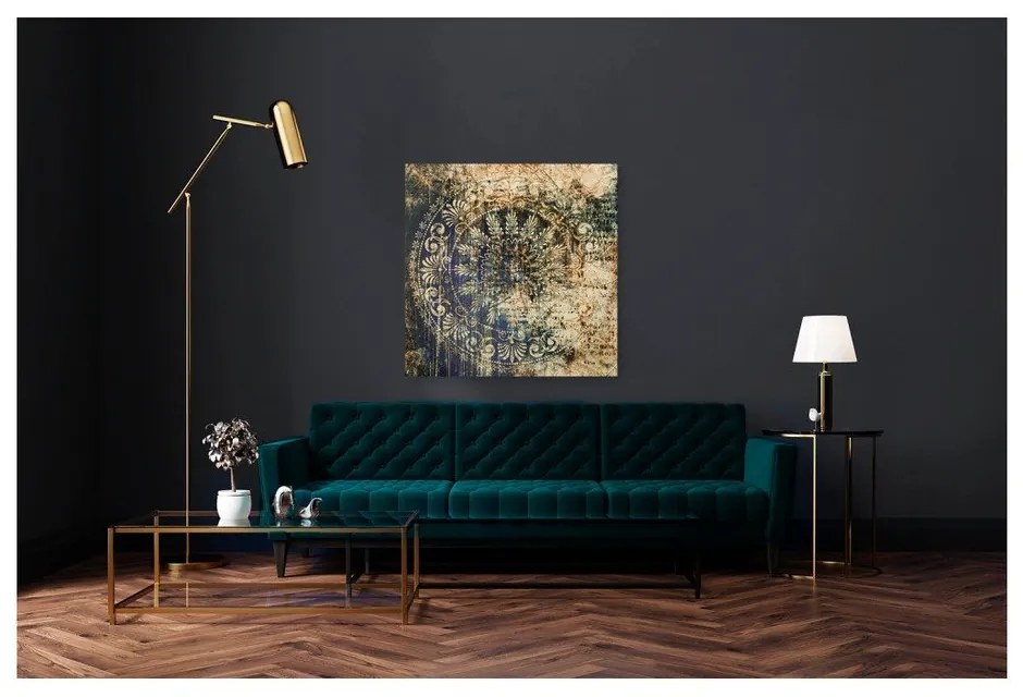 Obraz Styler Canvas Silver Uno Zambino, 65 × 65 cm