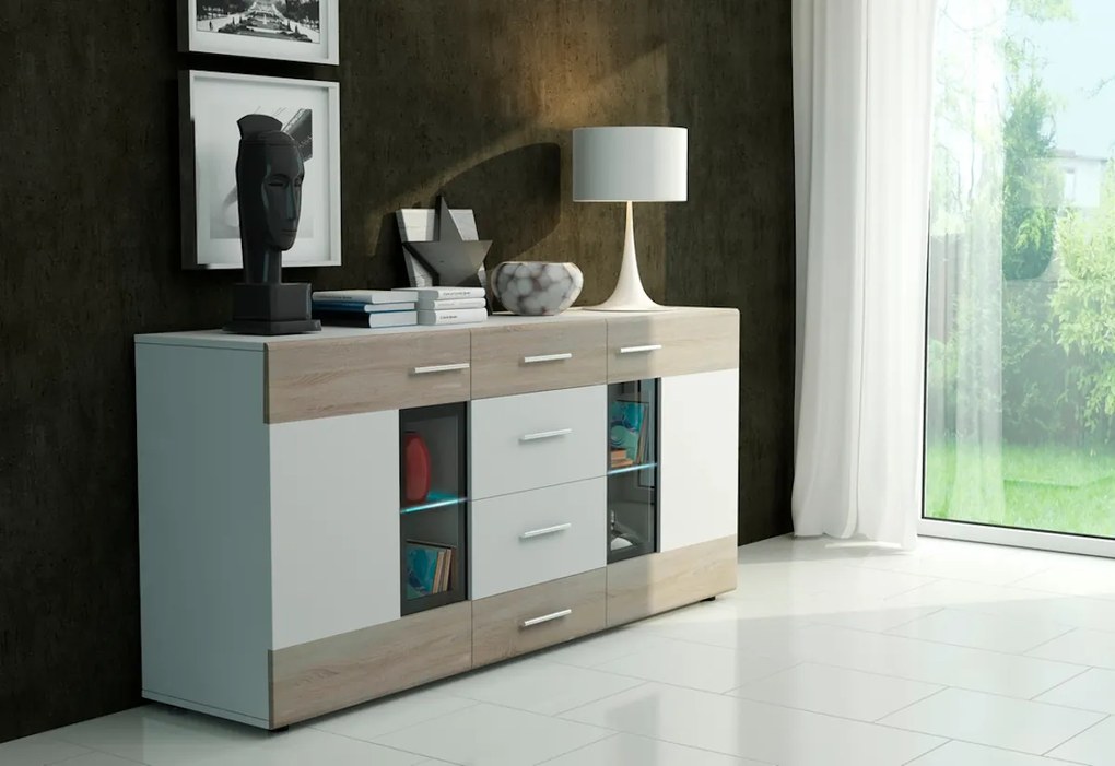 Komoda VALTZ SRC20, 169x79x40, san remo
