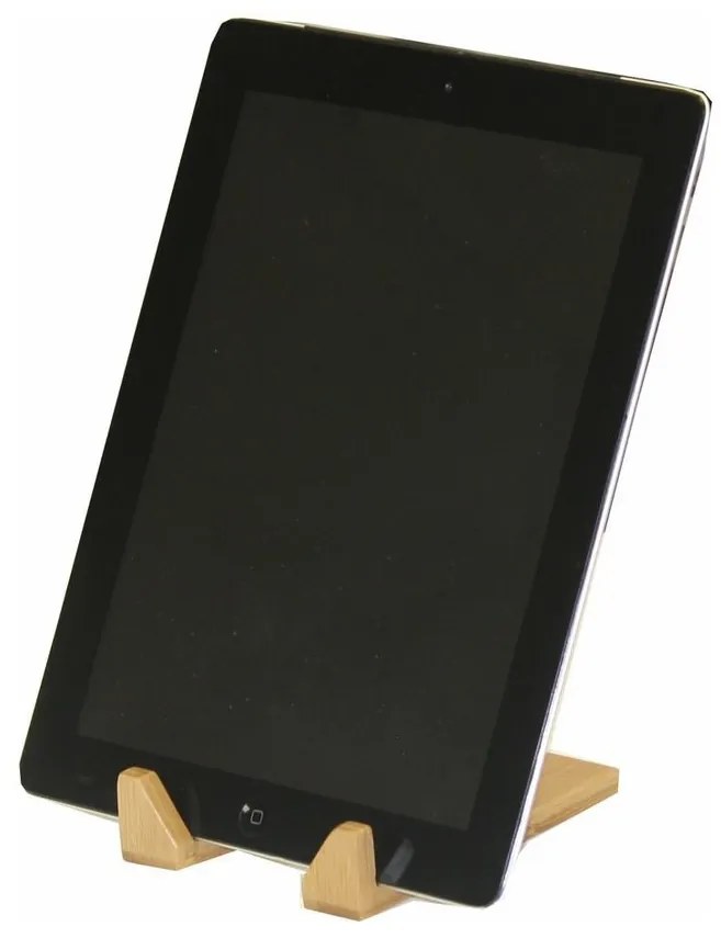 Držiak na tablet Compactor Bamboo, prírodné drevo