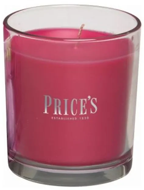 Price´s FRAGRANCE vonná sviečka v skle Purpurová ruža - horenie 45h