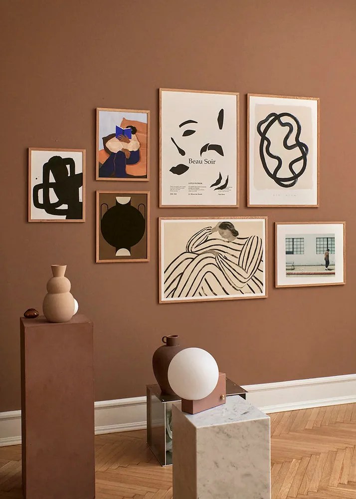 Moikka Plagát Waiting by Sofia Lind 70x100 cm