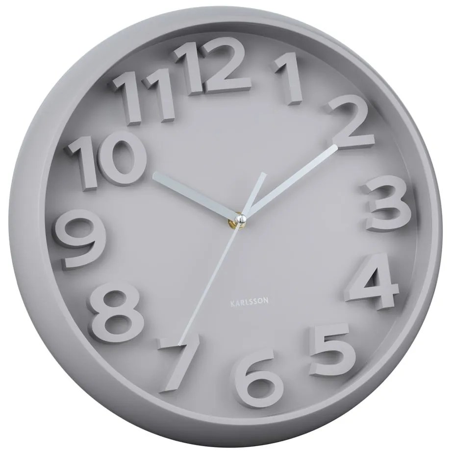 Nástenné hodiny ø 33,5 cm Elevated Classic Numbers – Karlsson