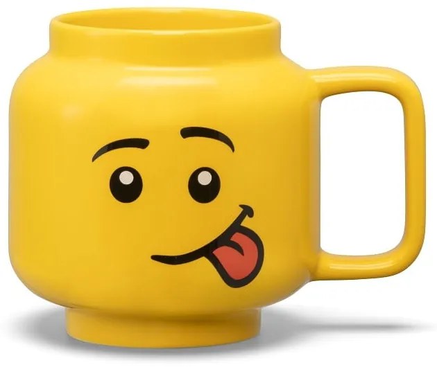 Žltý keramický detský hrnček 530 ml Head - LEGO®