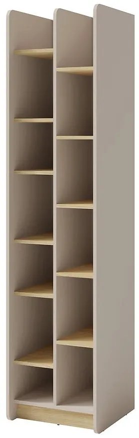 Regál Alessio AE4 Béžová /Dub