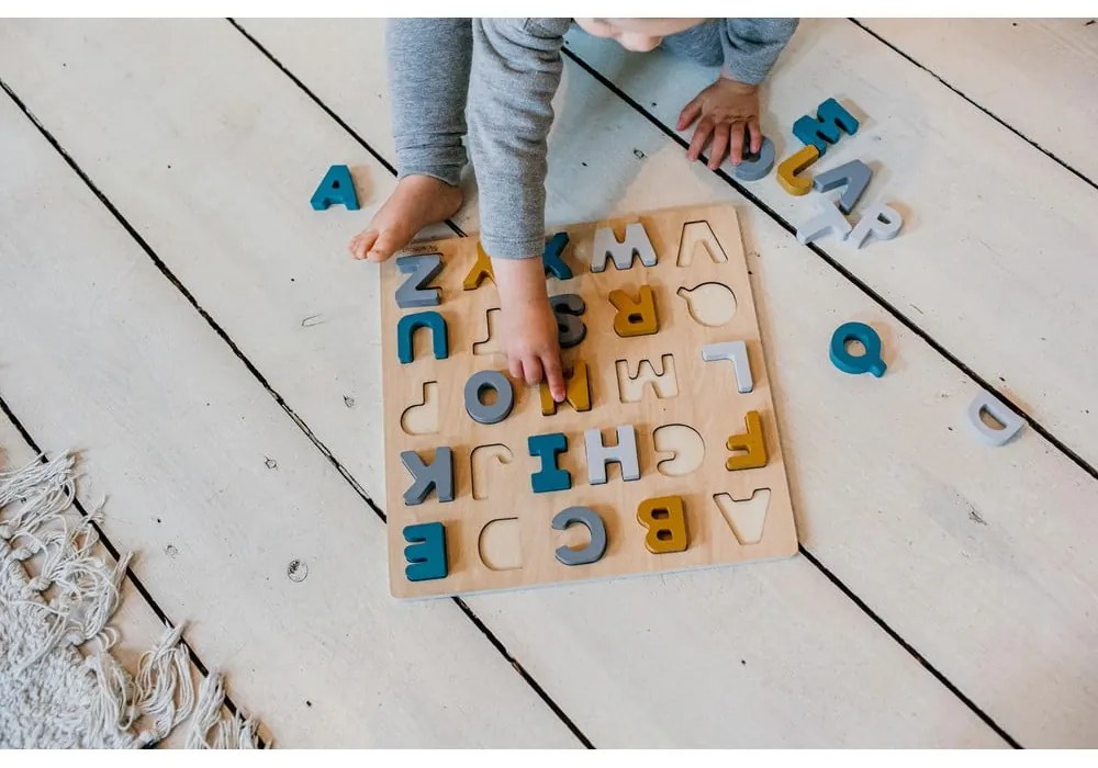 Drevené vkladacie puzzle (počet dielikov 25) Caspar – Kindsgut