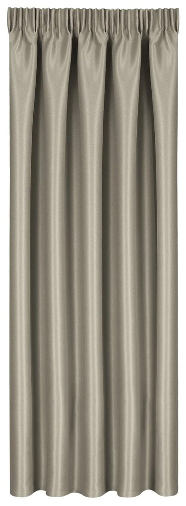 ZATEMŇOVACÍ ZÁVES NA PÁSKE SELINA 140X270 CM TMAVOBÉŽOVÁ