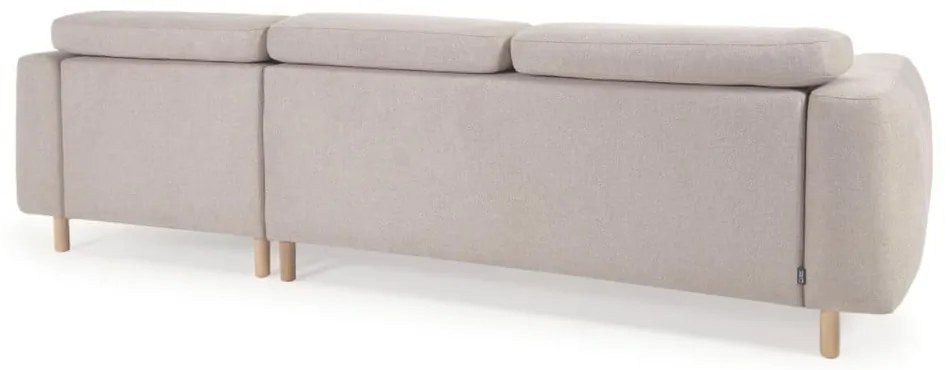 Béžová rohová pohovka (pravý roh) Singa - Kave Home