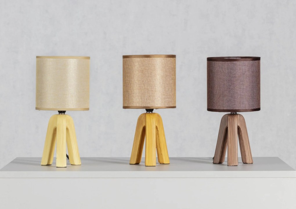 Stolová lampa Aloa light brown