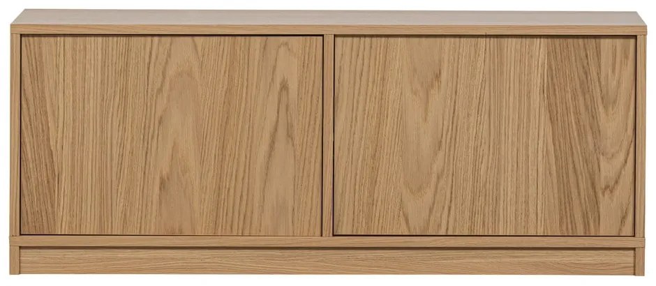 Modulárny TV stolík v dekore duba v prírodnej farbe 110x44 cm Modulair – vtwonen