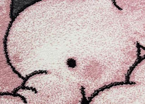 Koberce Breno Kusový koberec KIDS 560 Pink, viacfarebná,120 x 170 cm