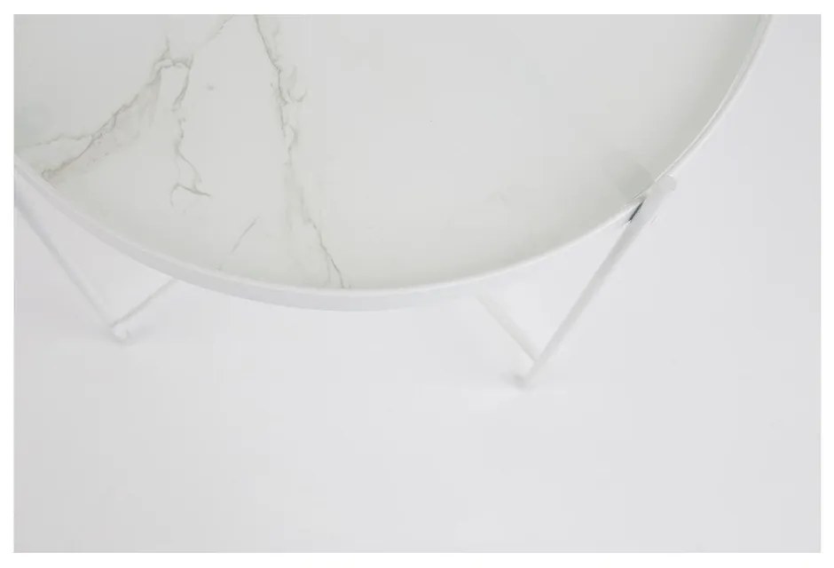 Biely odkladací stolík Zuiver Cupid