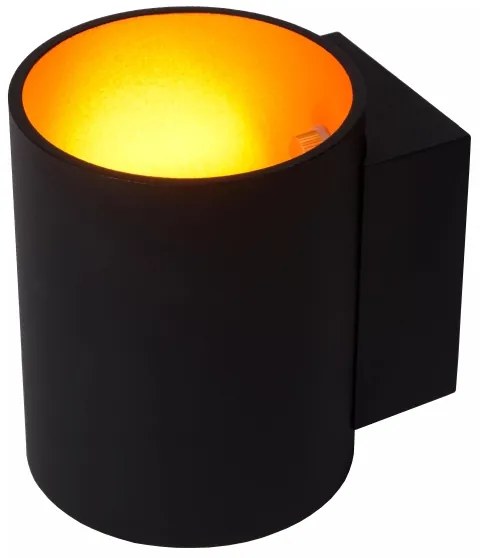 Lucide 23252/01/30 - Nástenné svietidlo XERA 1xG9/42W/230V čierna