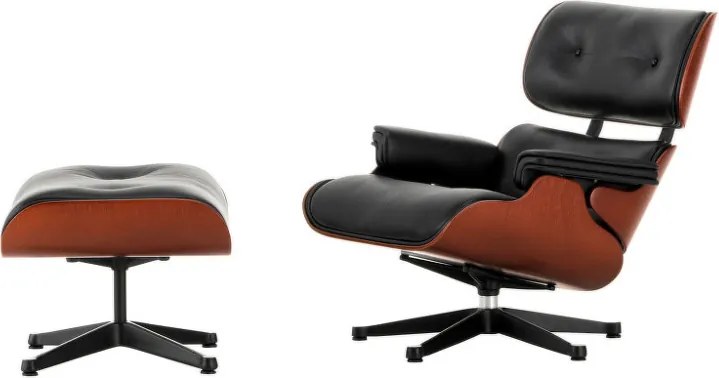 Vitra Miniatúra kreslá Lounge Chair & Ottoman