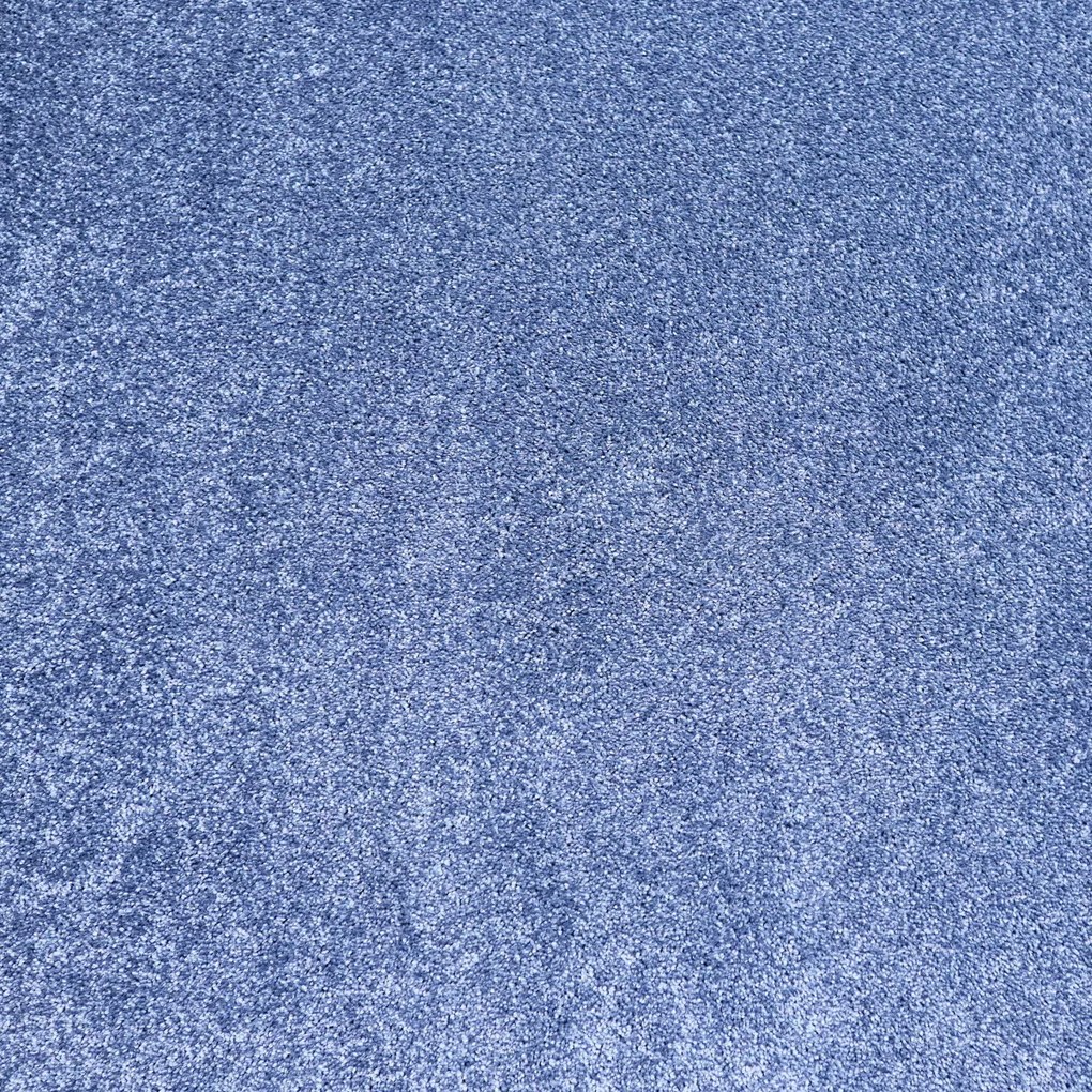 Kusový koberec Velur Ultra tm. modrý, 50x200, modrá, obývacia izba, AladinWorld Expres