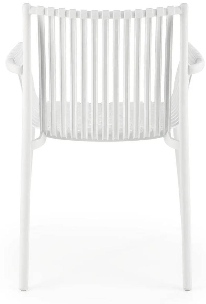 Jedálenská stolička Hema2038, biela