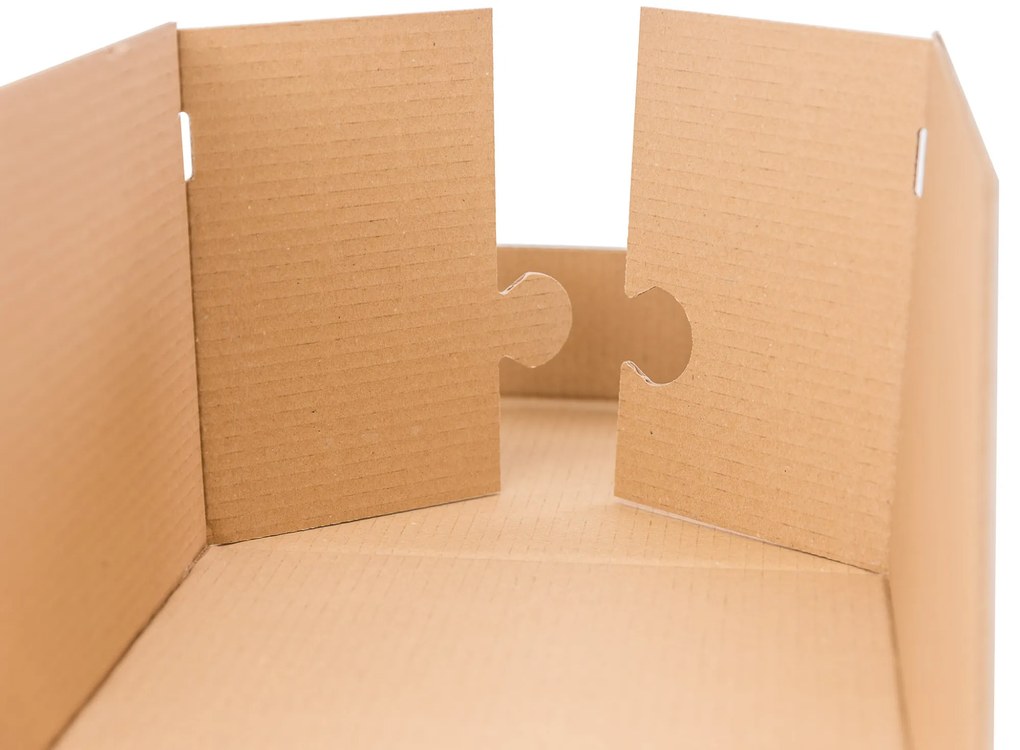 Úložné boxy na oblečenie, organizéry do skrine EKO KARTON 10x40 cm