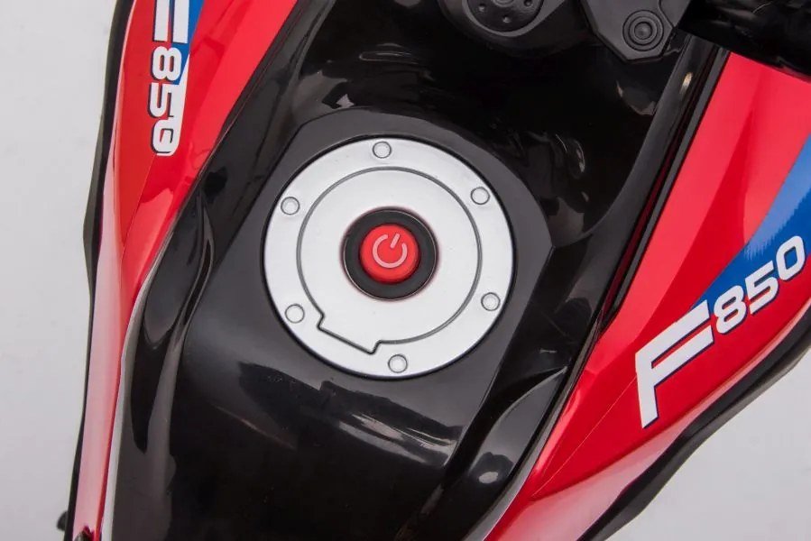 LEAN CARS Elektrická motorka BMW F850 červená