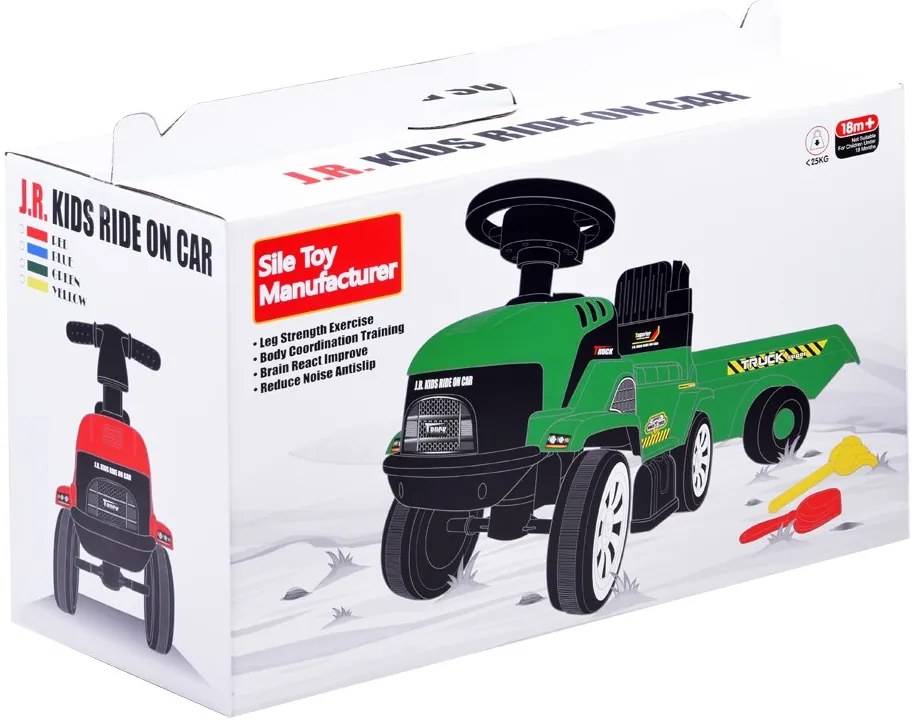 Traktor s prívesom Jokomisiada ZA3746 - žltý