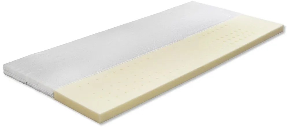 VISCOPUR Vrchný pamäťový matrac VISCOPUR® Tencel® - 100x200 cm | 4 cm