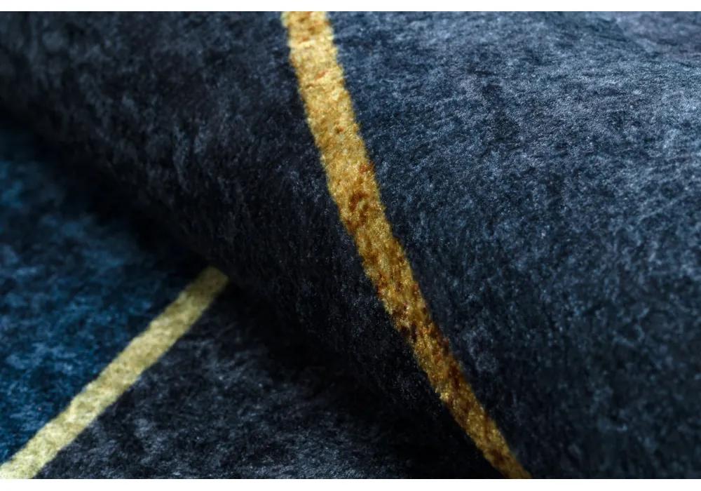 Kusový koberec Aluma modrý 160x220cm