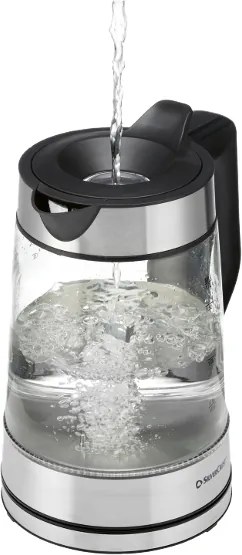 Silvercrest®  Sklenená rýchlovarná kanvica s digitálnym displejom Premium  (100395446)