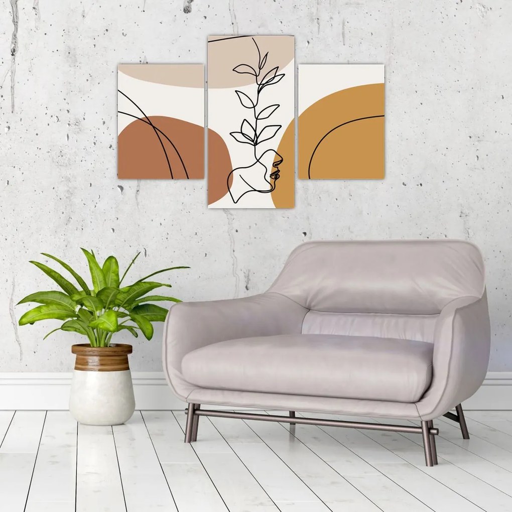 Obraz - Boho Shapes (90x60 cm)
