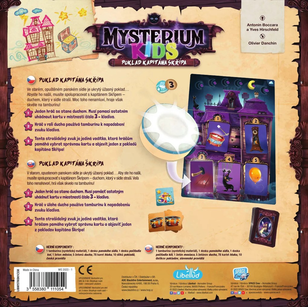 Mysterium Kids: Poklad Kapitána Škrípa