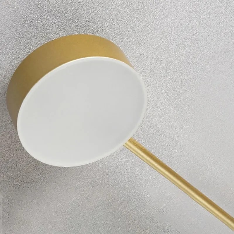 Stropné svietidlo Elegant Four LED zlaté