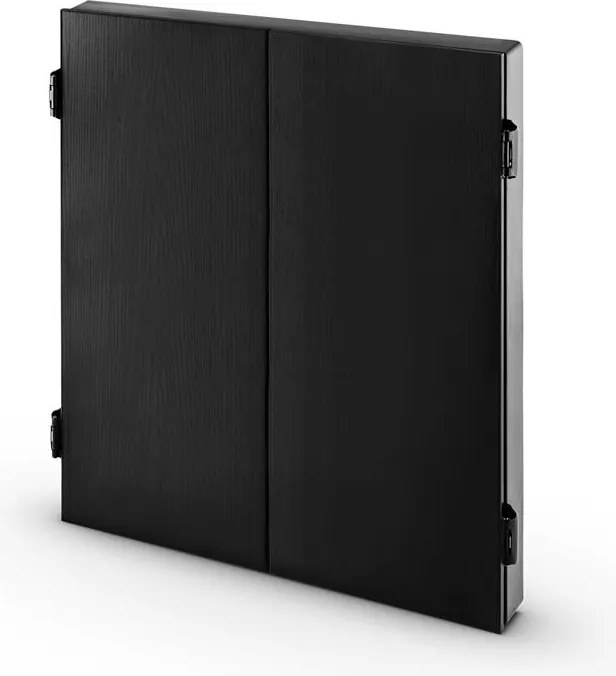 KLARFIT Dartmaster 180, čierny, elektronický terč so šípkami a dvierkami