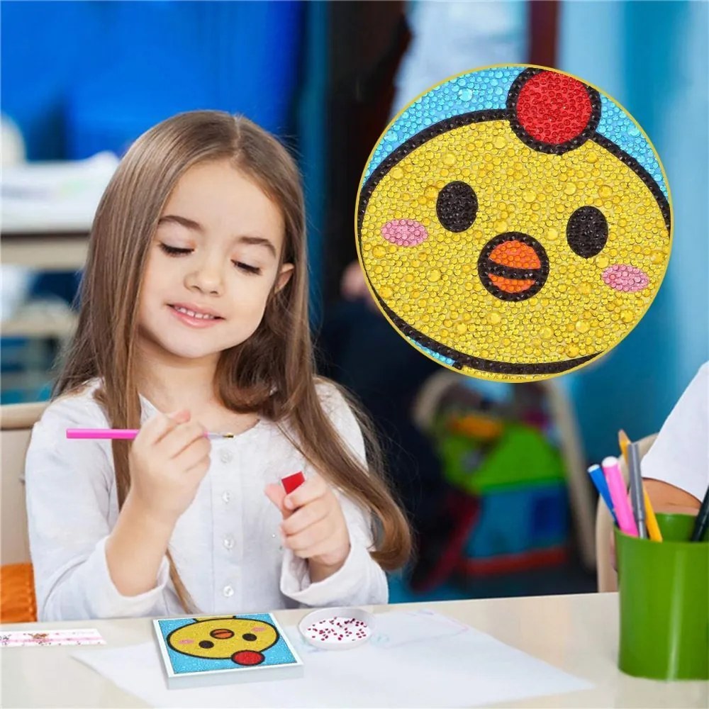 DAALO Diamantové malování pro děti - kuřátko