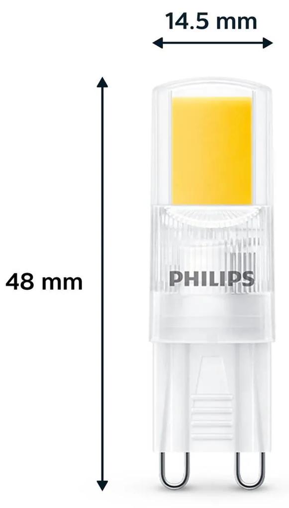 Philips LED žiarovka G9 2W 220lm 2 700 K číra 3 ks