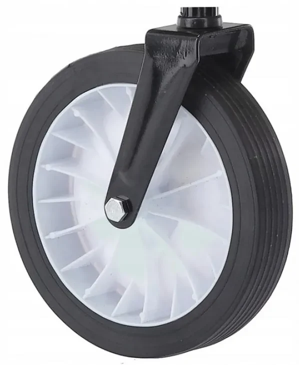 Prepravný skladací vozík v čiernej farbe