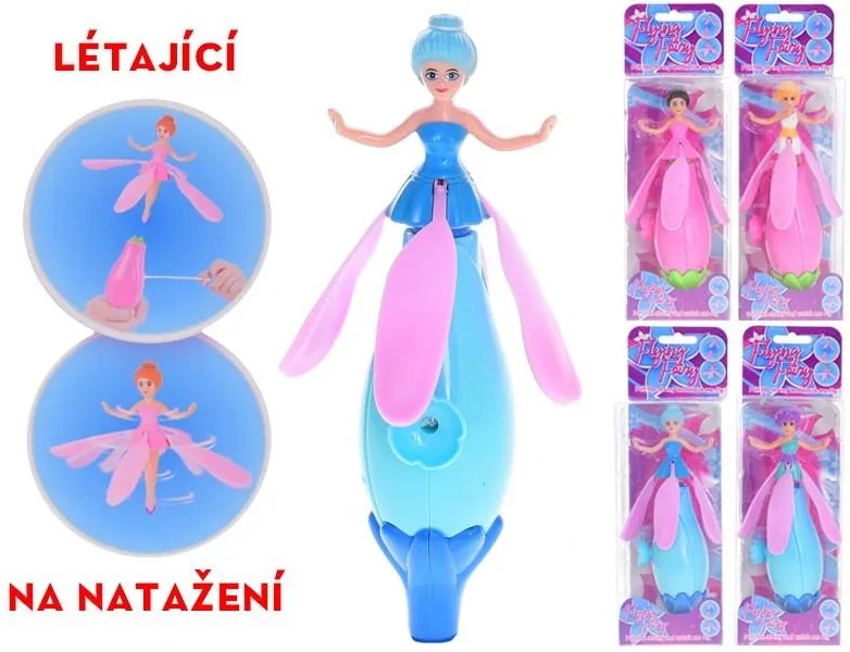 MIKRO - Víla lietajúca 18cm na natiahnutie 621239