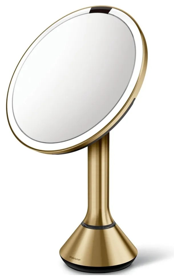 Kozmetické zrkadlo s osvetlením/zväčšovacie (5x) ø 20 cm Sensor – simplehuman